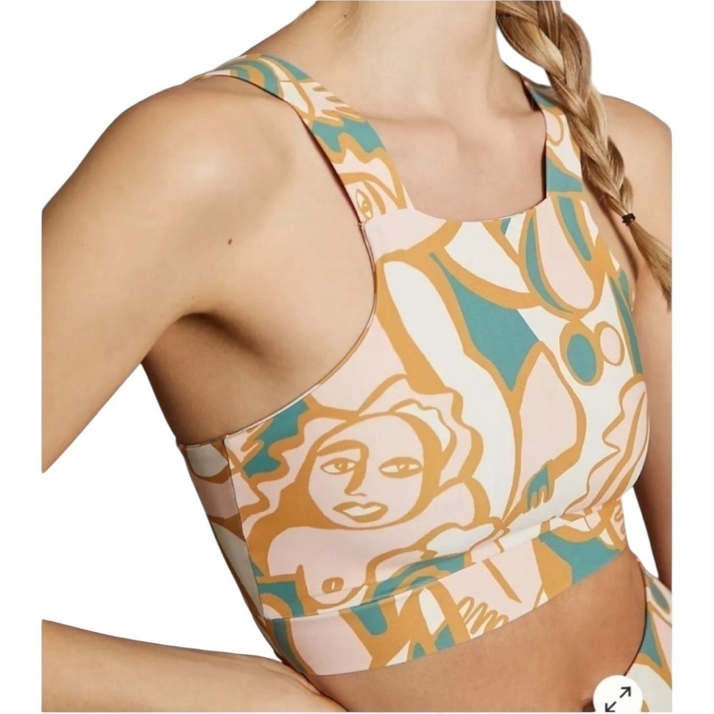 Anthropologie Dazey LA 'We Are One" Sport Bra Size Small